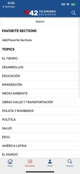 Telemundo Delmarva Screenshot 5 of 7