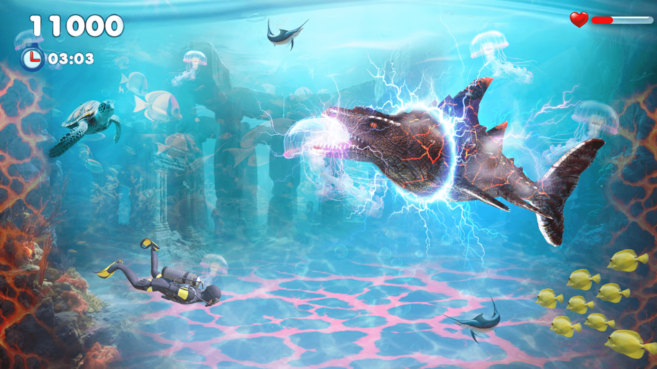 #6. Jaws of the Predators (iOS) 由: Game Bee Studio