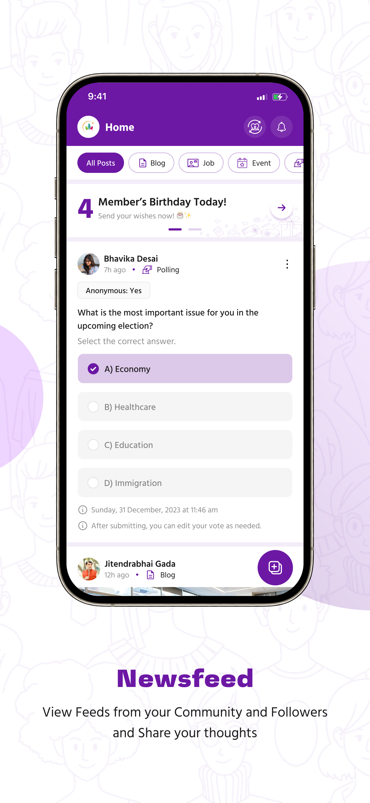 Parivar Family & Community App screenshot 3