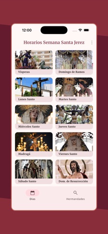 Horarios Semana Santa Jerez screenshot