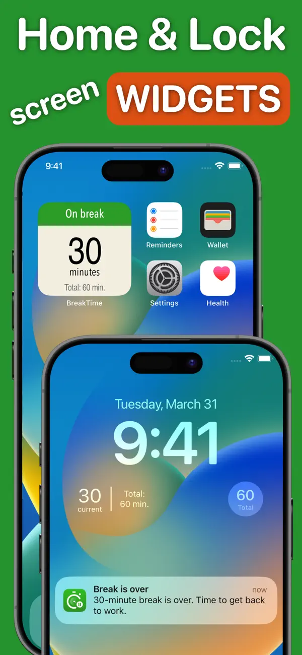 Screenshot #3 pour Minuteur de pause - BreakTime