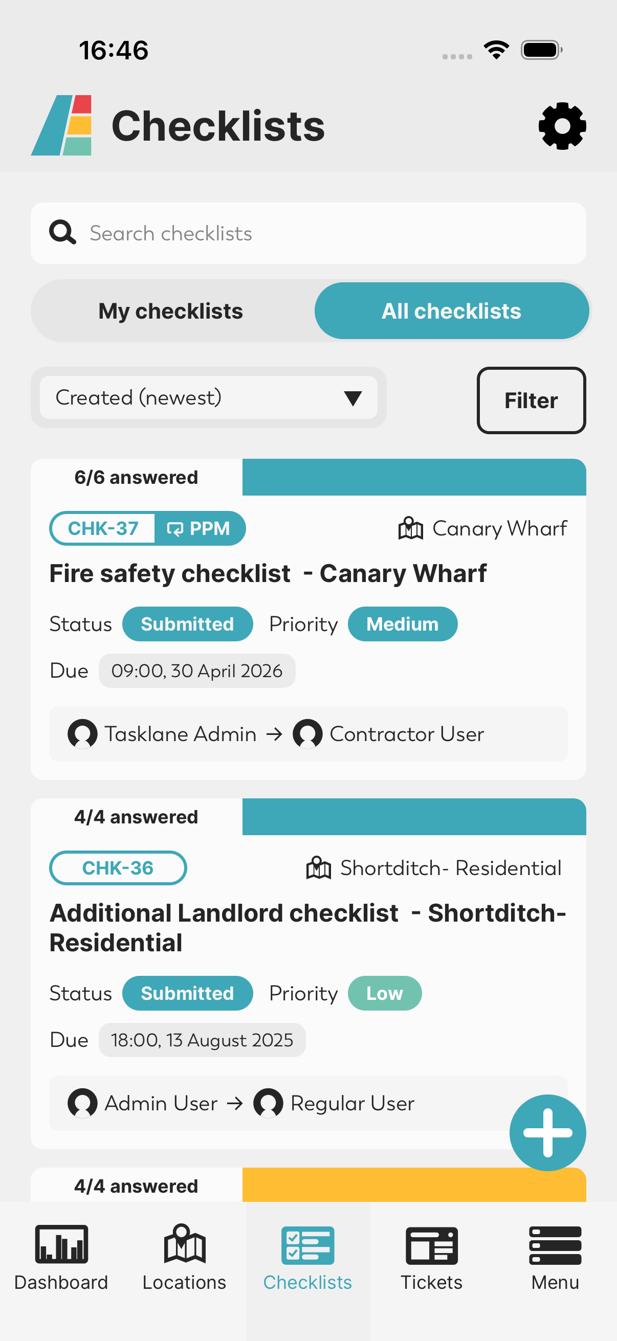 Tasklane screenshot 3