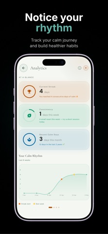 Kalma: Calm Mind in 2 Minutes screenshot