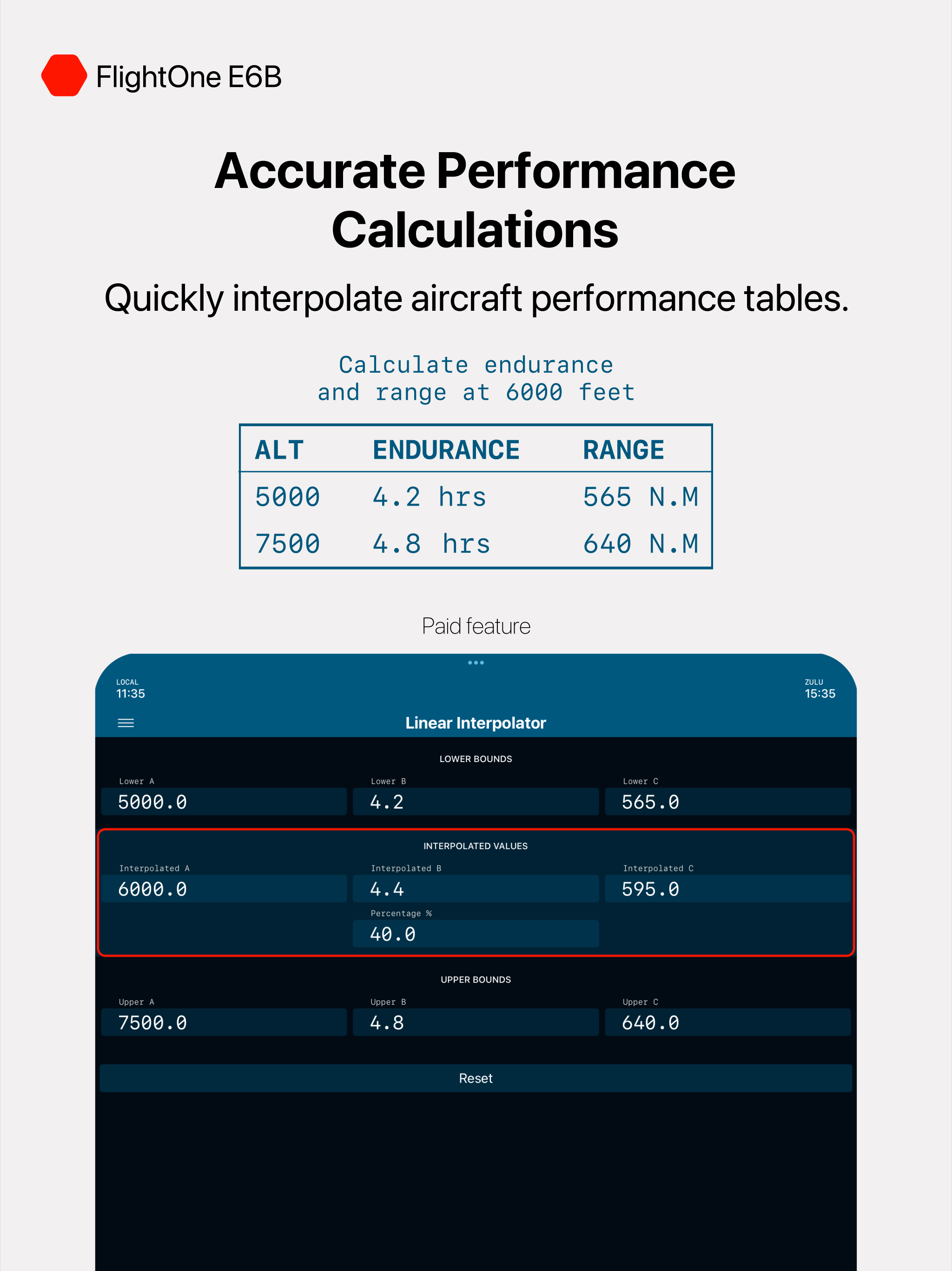 E6B Aviation Calculator - FLT1