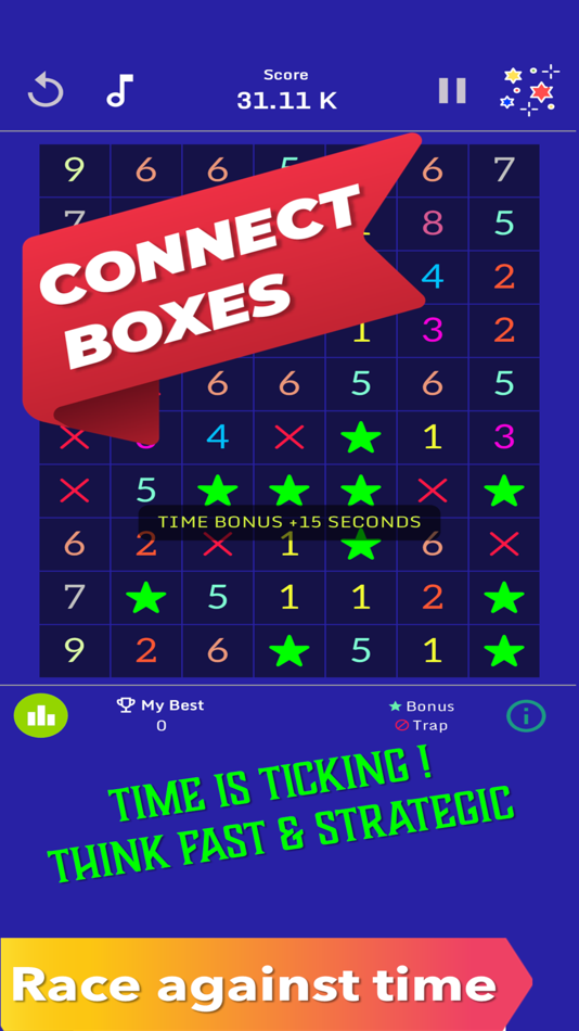 #3. 10 blocks! PlayToEarn (iOS) Podle: Arnist Mobile