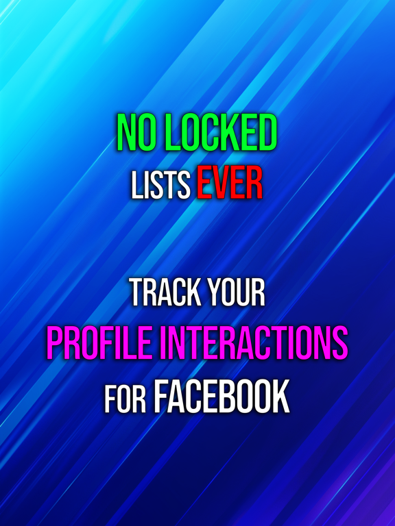 Profile Analyzer: View Stats+ iPad screenshot 8 - Social Networking app