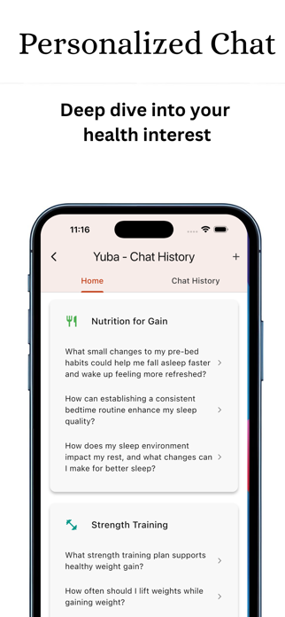Yuba: Track. Improve. Thrive Screenshot 4 of 10