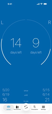 Contact Lenses Tracker Screenshot 7 of 8