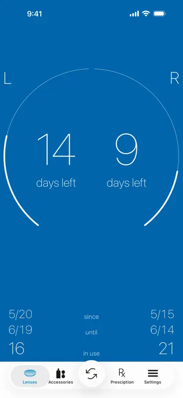 Contact Lenses Tracker screenshot 7 of 8