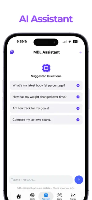 MyBodyLab+ screenshot 3