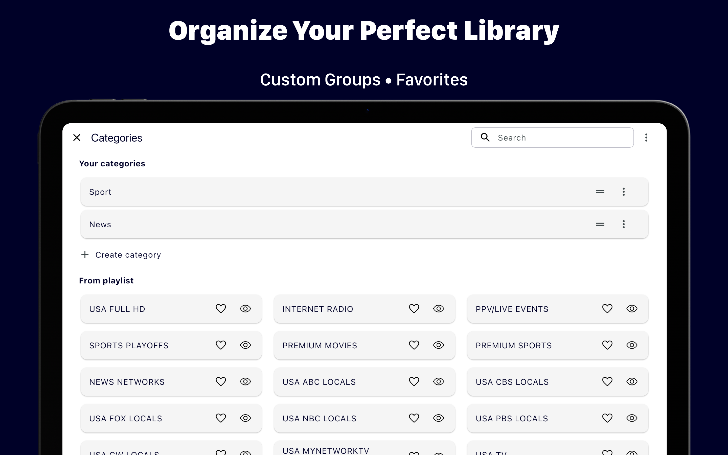 IPTV One: TV & Movie Player screenshot 22