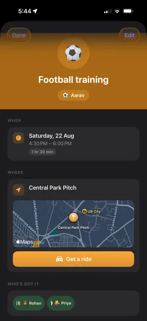 Skedo: Family Calendar screenshot 3