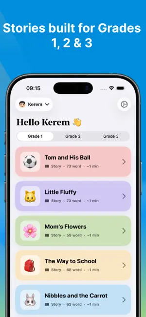 Reading Fluency - KidsRead screenshot 4