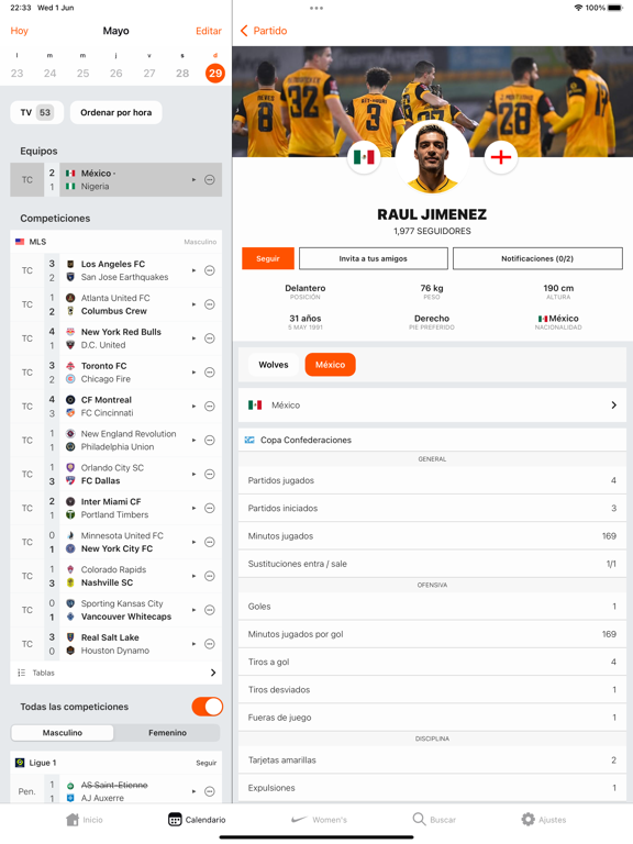 Forza Football - Live Scores iPad screenshot 5