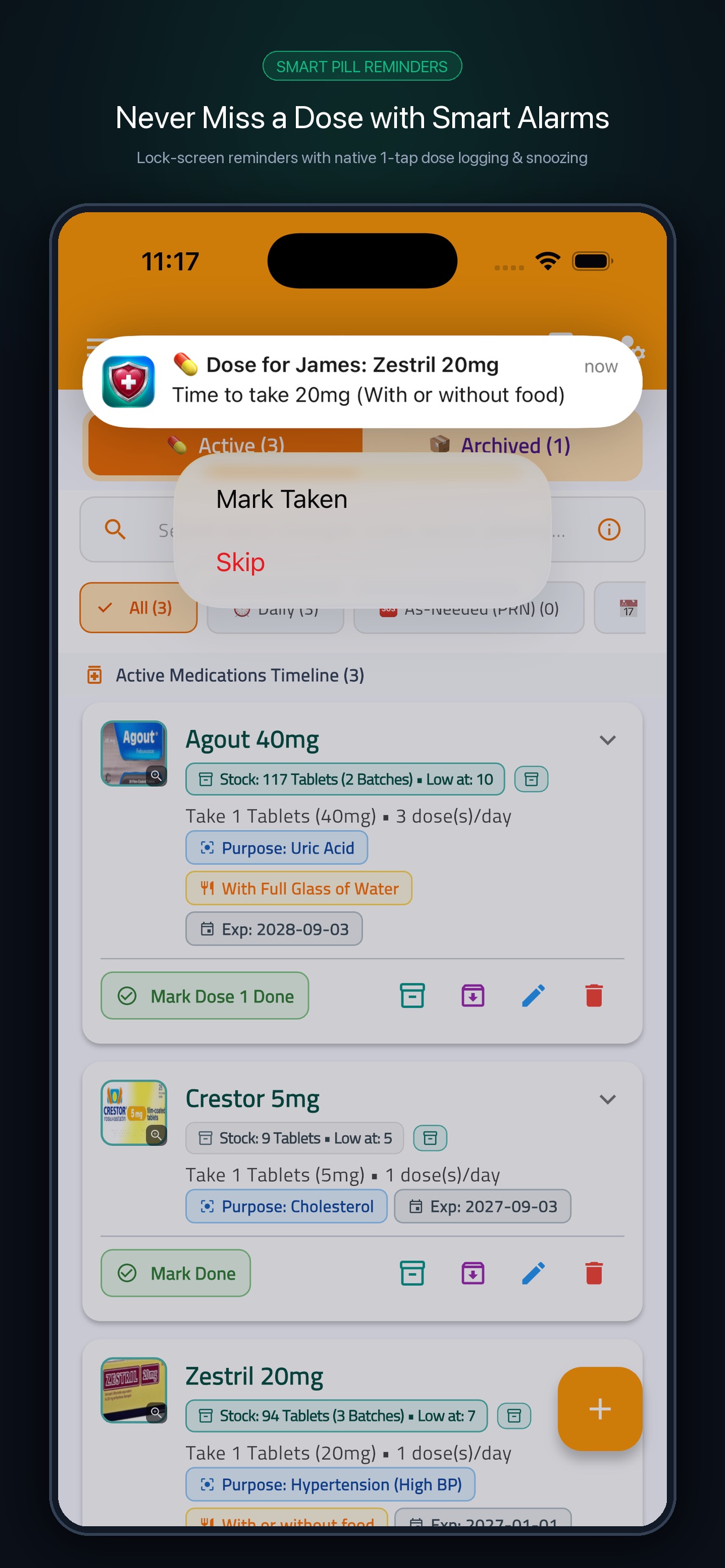 Screenshot 2 of MediFamily: Health Organizer
