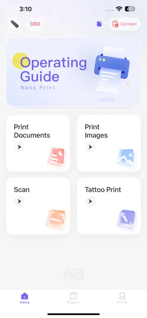Nada Print screenshot 3