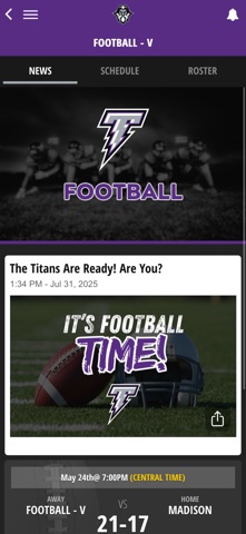 South Garner Athletics screenshot