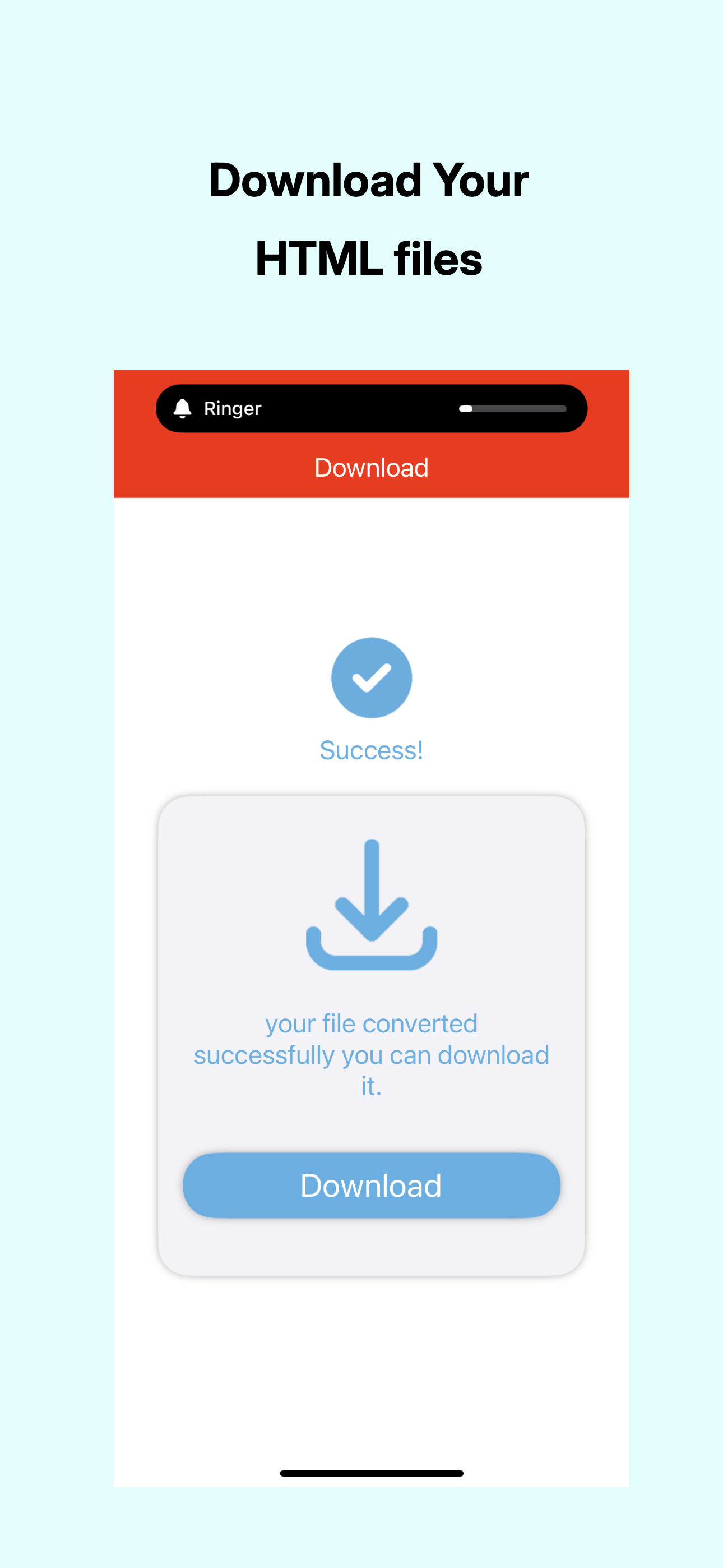 PDF To HTML App screenshot 3