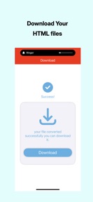 PDF To HTML App screenshot