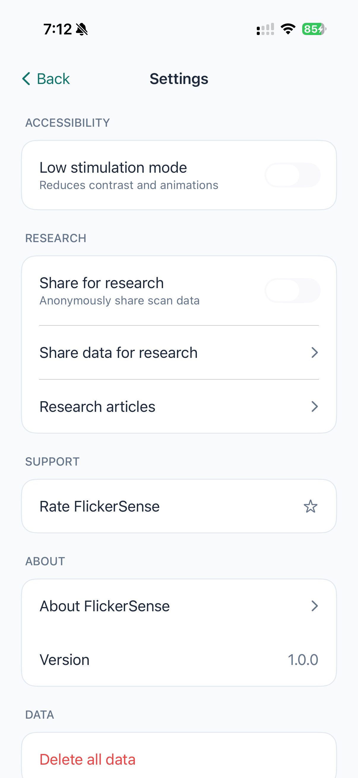 FlickerSense