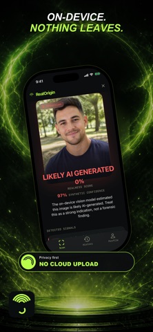 RealOrigin iPhone screenshot