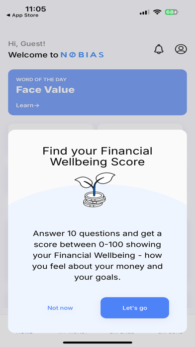 Nobias Finance Screenshot