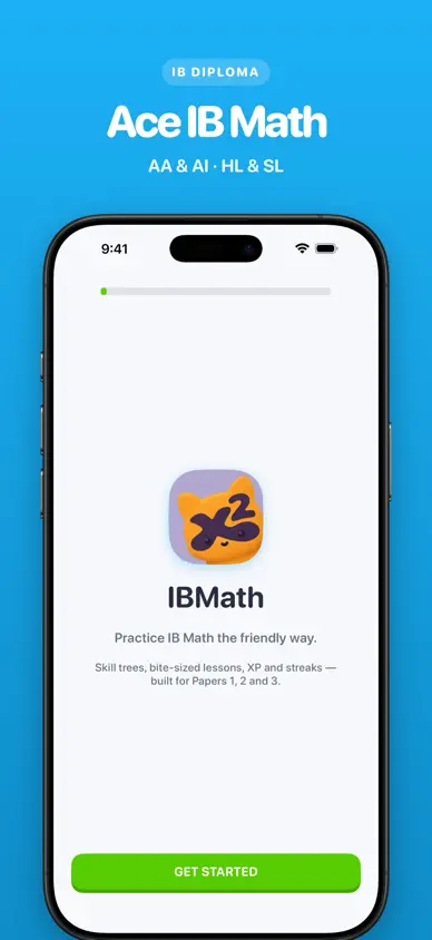 IBMath: IB Math AA & AI App Store screenshot 1