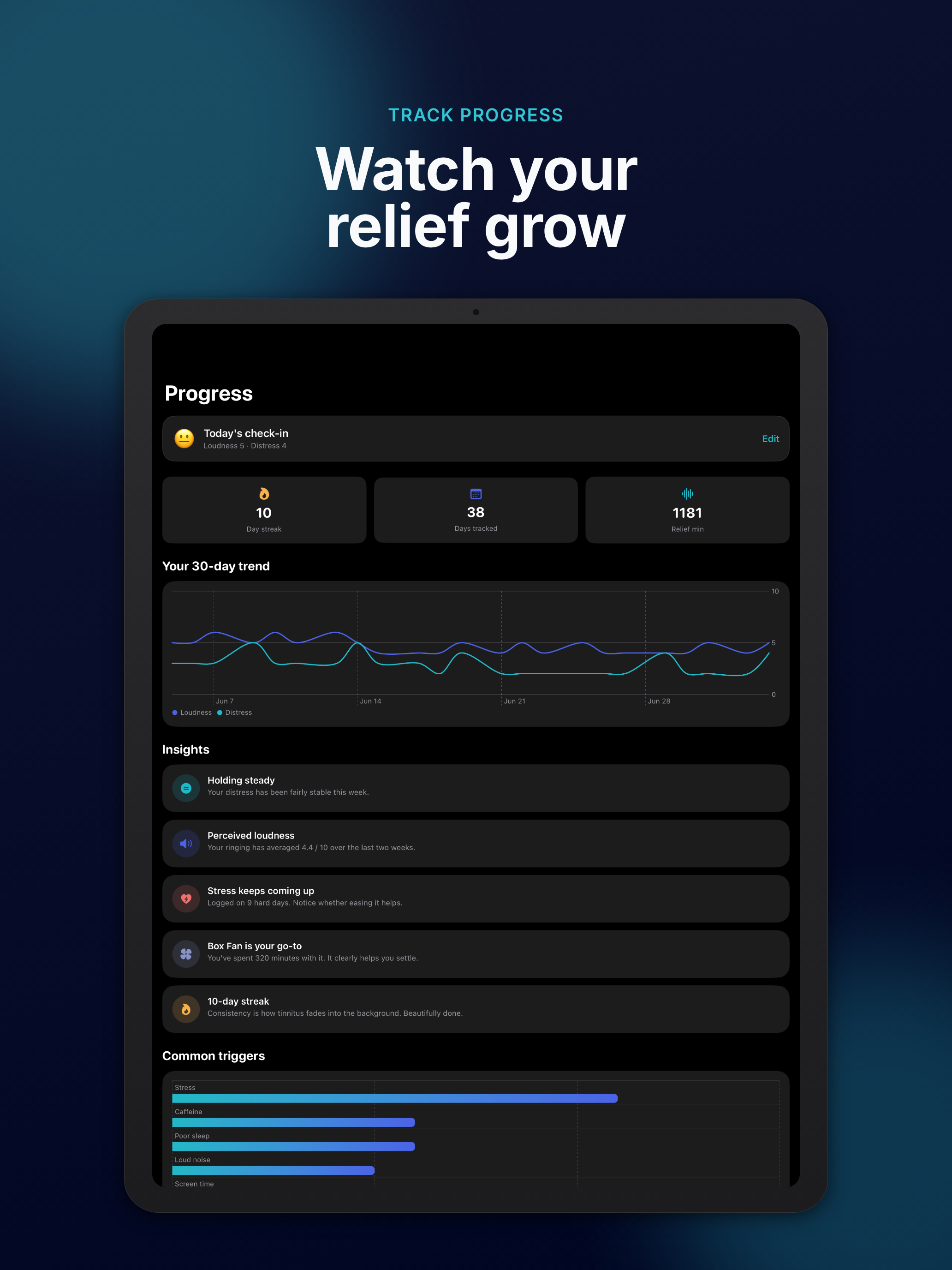 Tinnitus Relief: Auresa screenshot 17