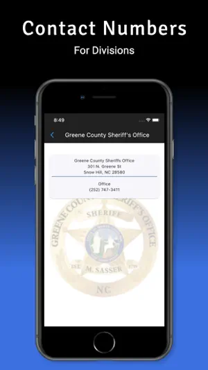Greene County Sheriffs Office screenshot 2