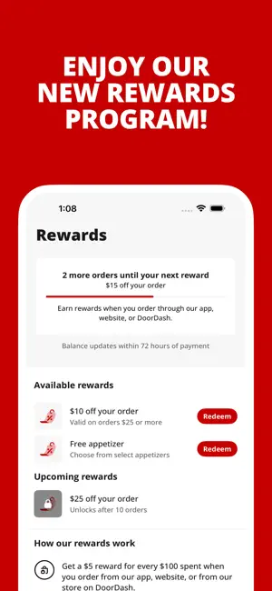 Flava Wings App screenshot 3