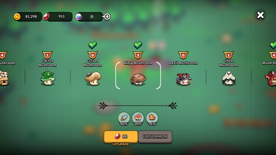 #8. Mushroom Go (iOS) โดย: DAERI SOFT