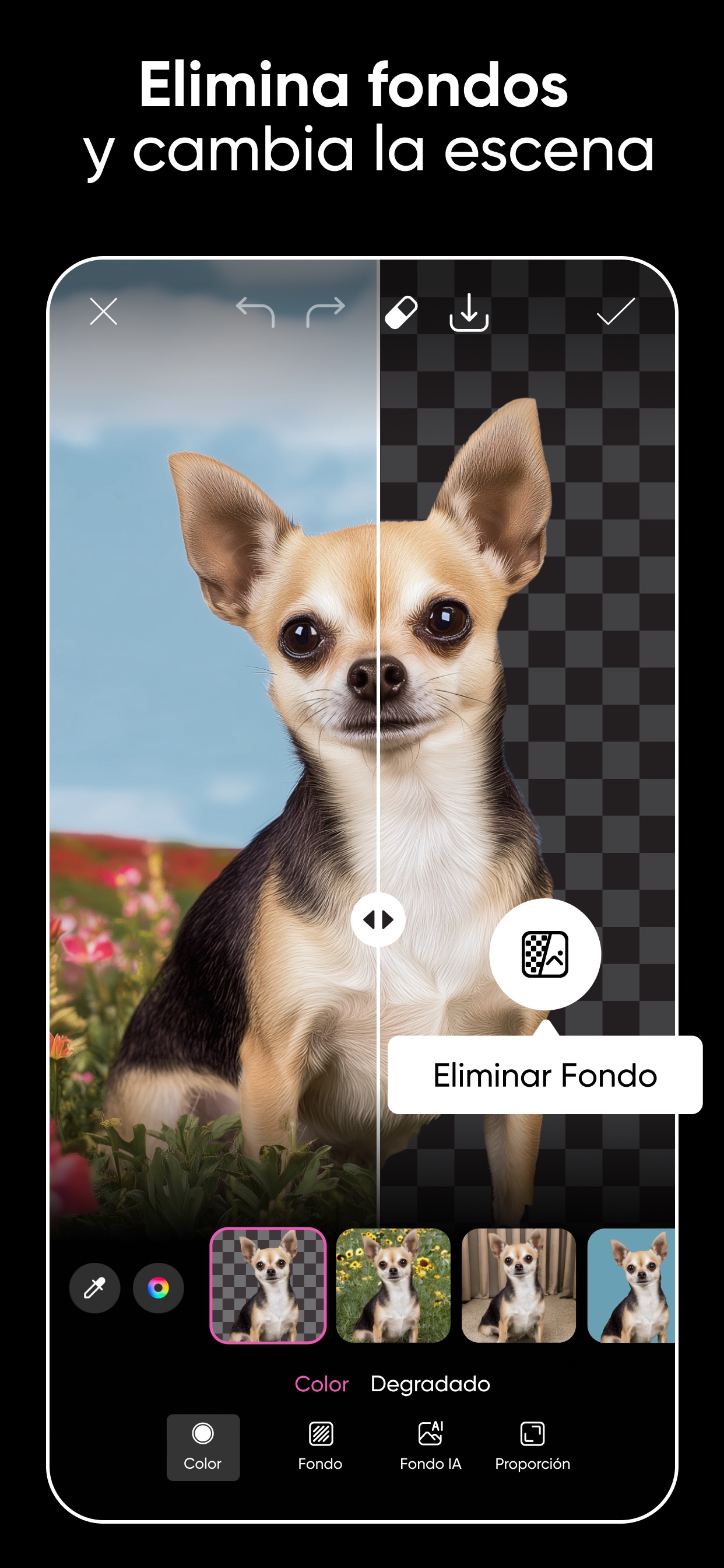 Picsart IA: Editor de Fotos AI screenshot