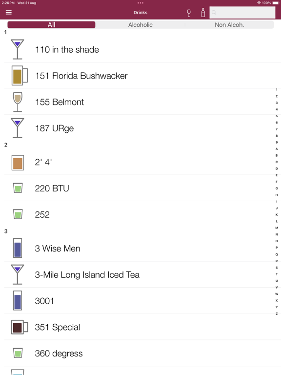Screenshot #5 pour Professional Bartender's Suite