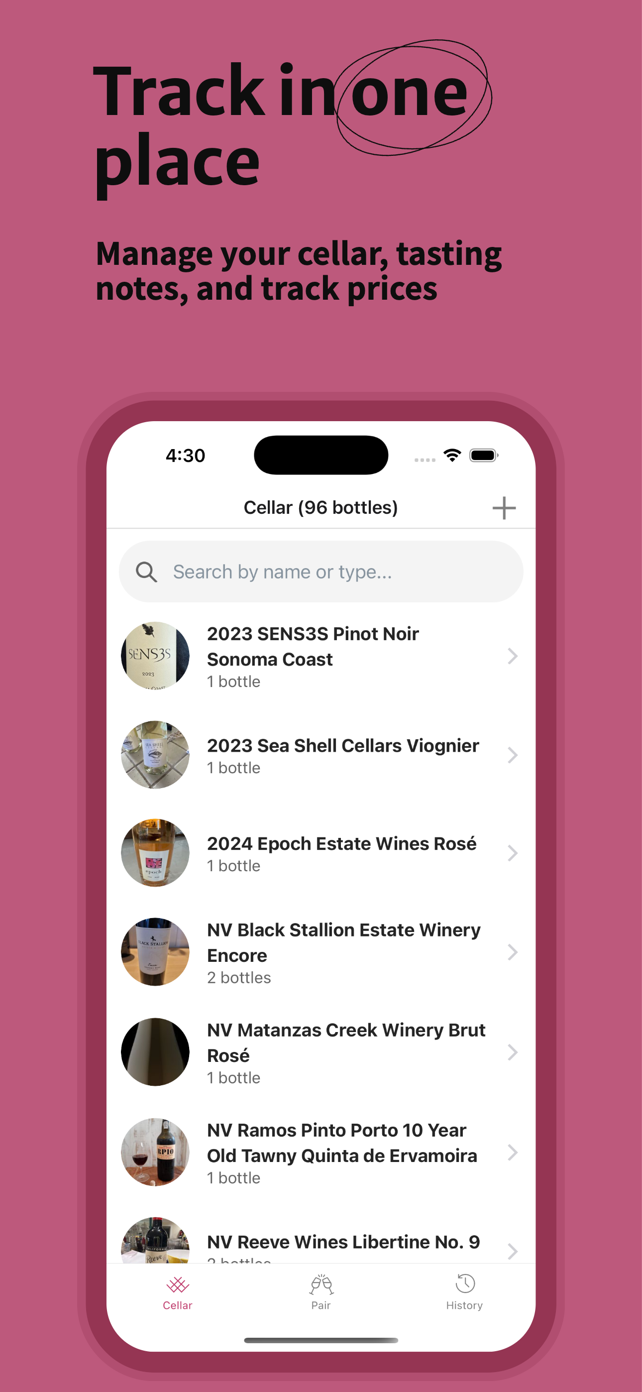 PairIt Wine Sommelier