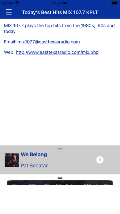 Screenshot #3 pour MIX 107.7