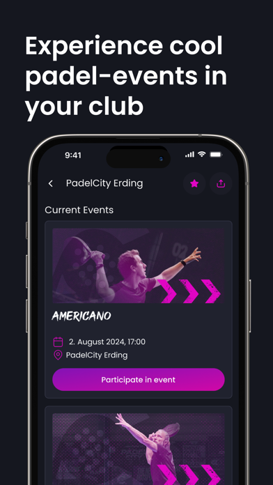 PadelCity – Book Padel Now iPhone screenshot 7 - Sports app