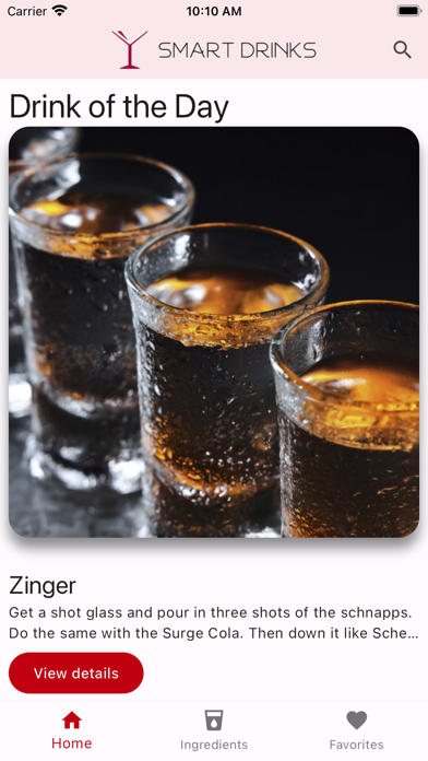 Smart Drinks NSS Screenshot
