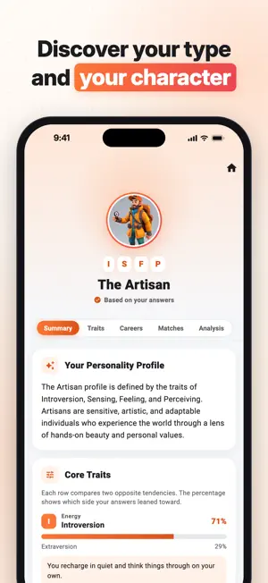 Career Personality Test screenshot 3