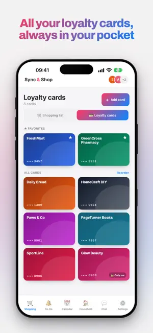 Sync & Shop: Family Organizer screenshot 3