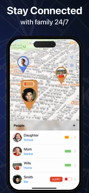 FindMi: family&friends locator screenshot 4