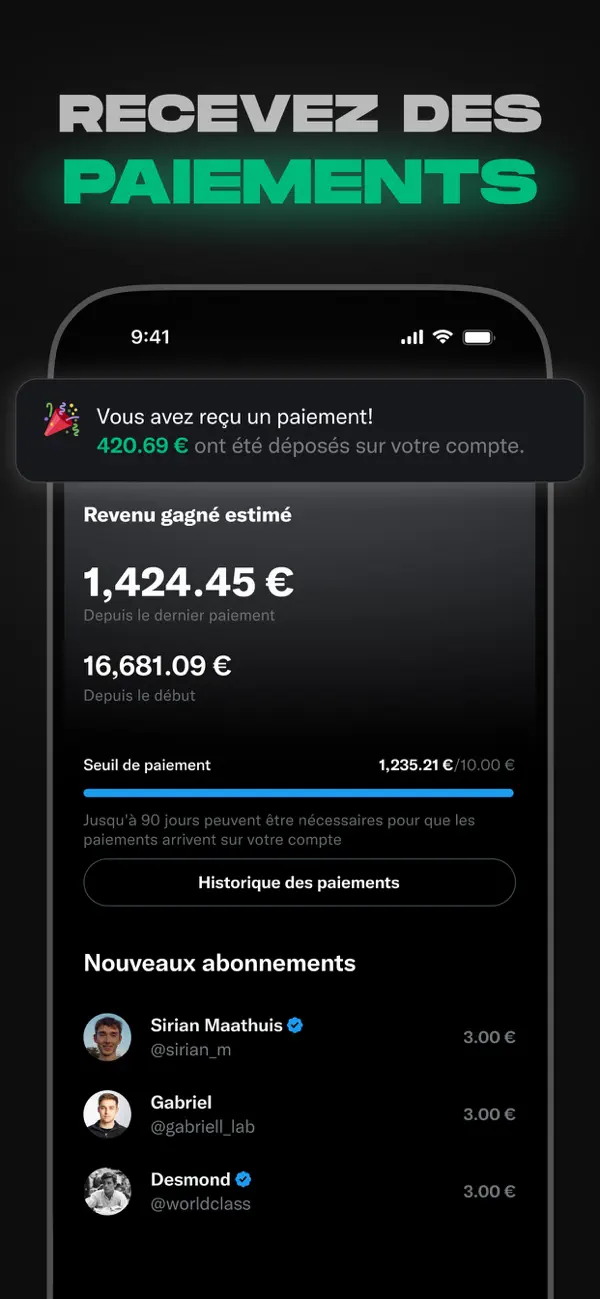 Twitter Modded screenshot 4 - iOS app interface