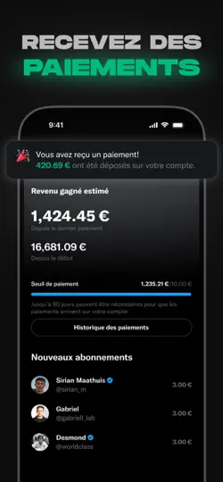 Capture d'écran de X (anciennement Twitter) sur iPhone 5