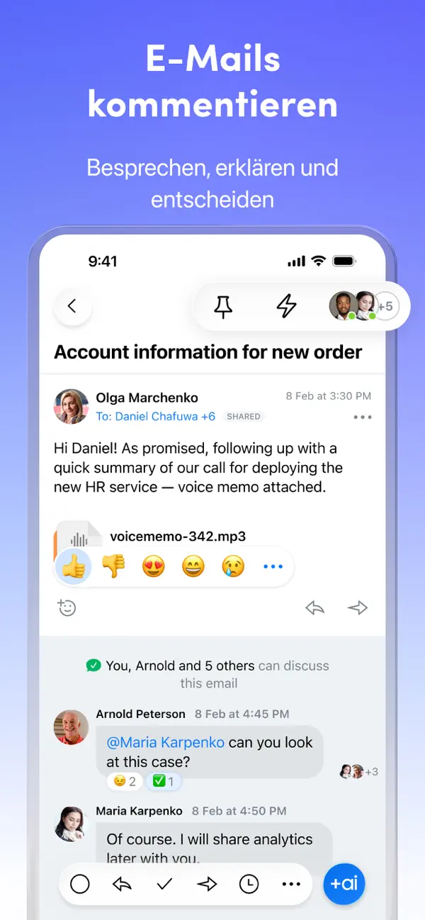 Spark – Email App by Readdle iPhone App Screenshot 10 – Produktivität