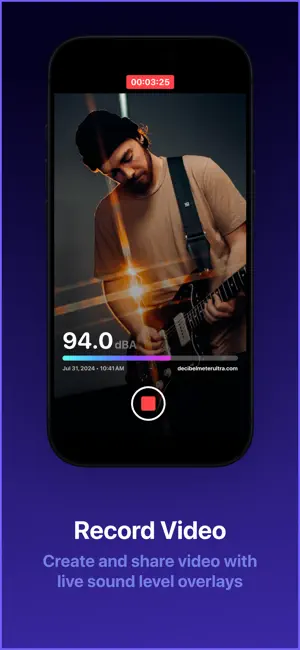 Decibel Meter Ultra iPhone screenshot 5