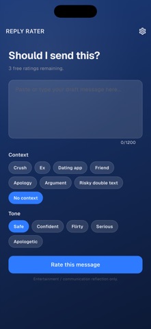 Reply Rater Screenshot 2 of 4