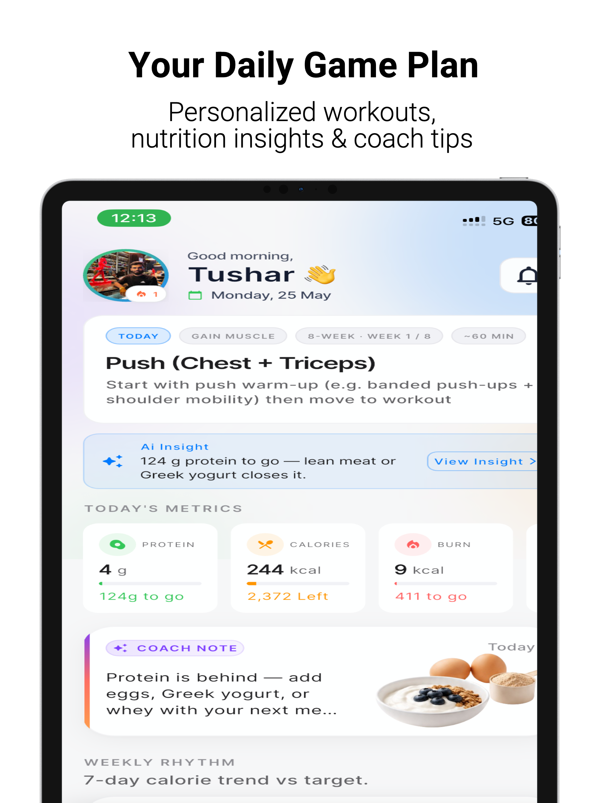 PeakFit Fitness Tracker