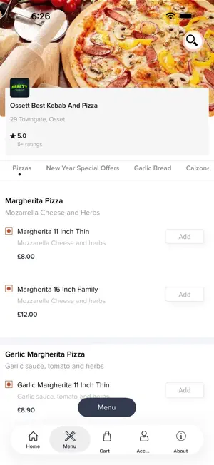 Ossett Best Kebab And Pizza screenshot 2