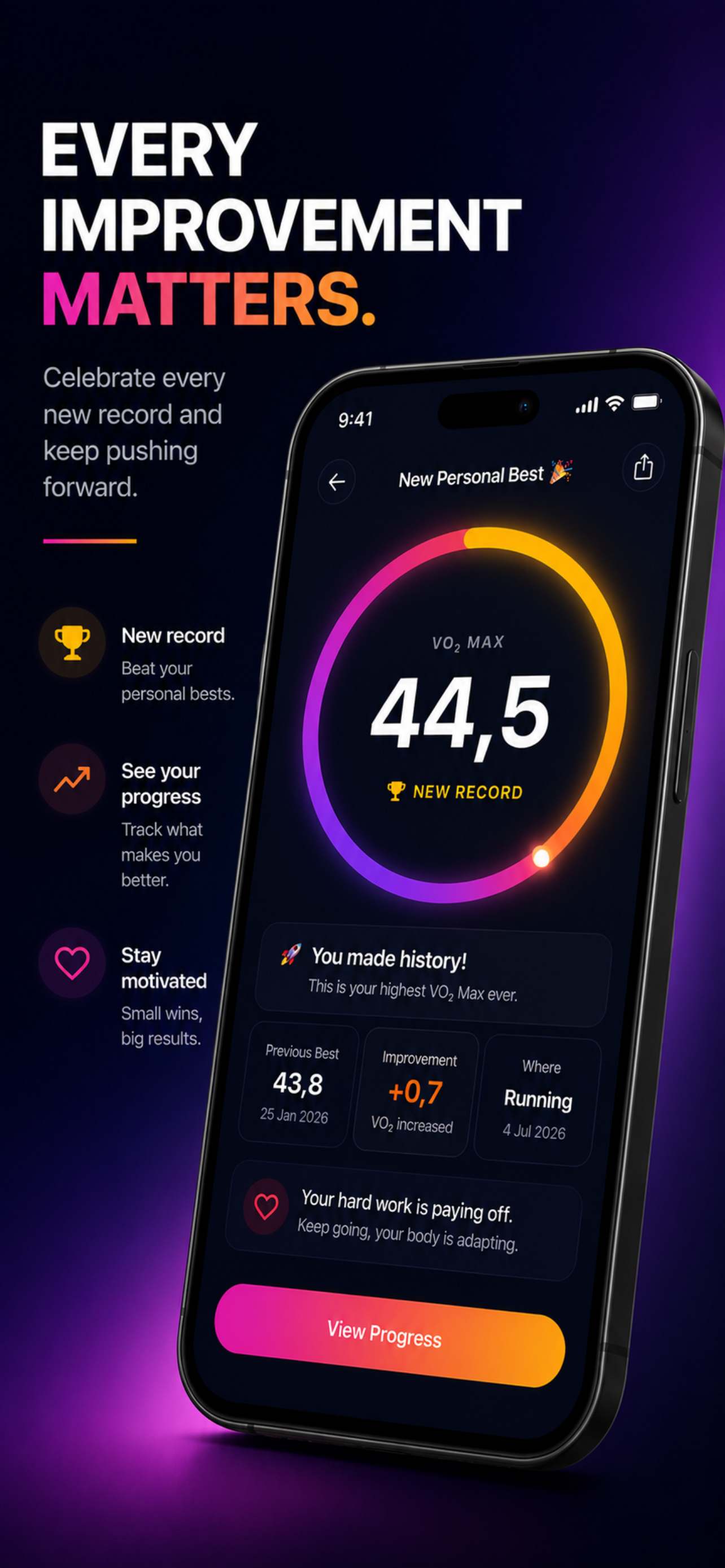 VO2 Max Tracker screenshot 7