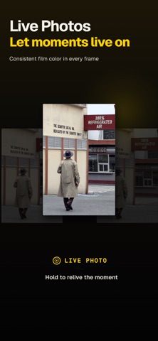 Cammo: Film Camera & Darkroom iPhone screenshot
