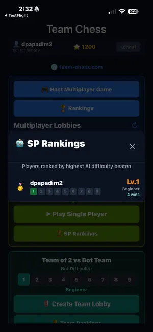 Team Chess screenshot 3